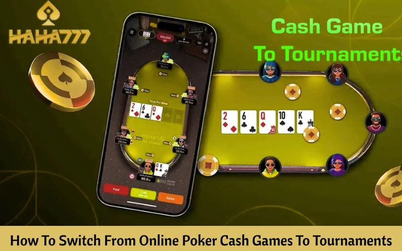 Switch Online Poker Cash Games To Tournaments
