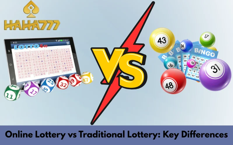 Online Lottery vs Traditional Lottery