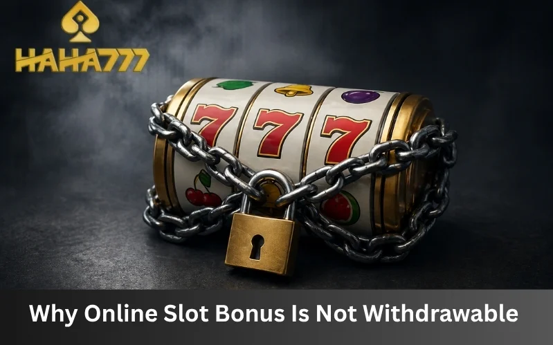 Online Slot Bonus Not Withdrawable